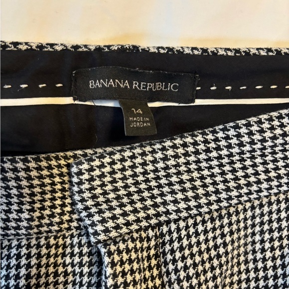 Banana Republic Houndstooth Dress Pants - Picture 1 of 3